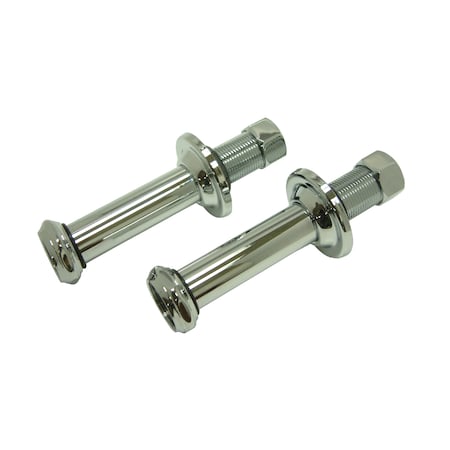 Kingston Brass 6" Wall Union Extension Adapter, Chrome CCU4201